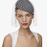 Order and Delight Hat in Black and White