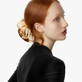 Chained Scrunchie in Cream