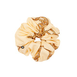 Chained Scrunchie in Cream