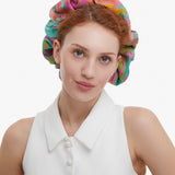 Have A Good Trip Mega Scrunchie in Pink and Green