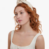 Heightened Knotted Headband in Calico