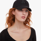 AH Baseball Cap in Black