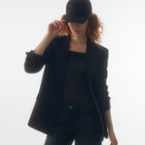 AH Baseball Cap in Black