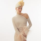 Dwelling of the Wondrous Hat in Cream