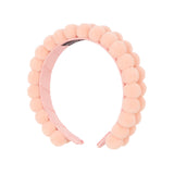 Pompom Headband 1 Row Custom Colour