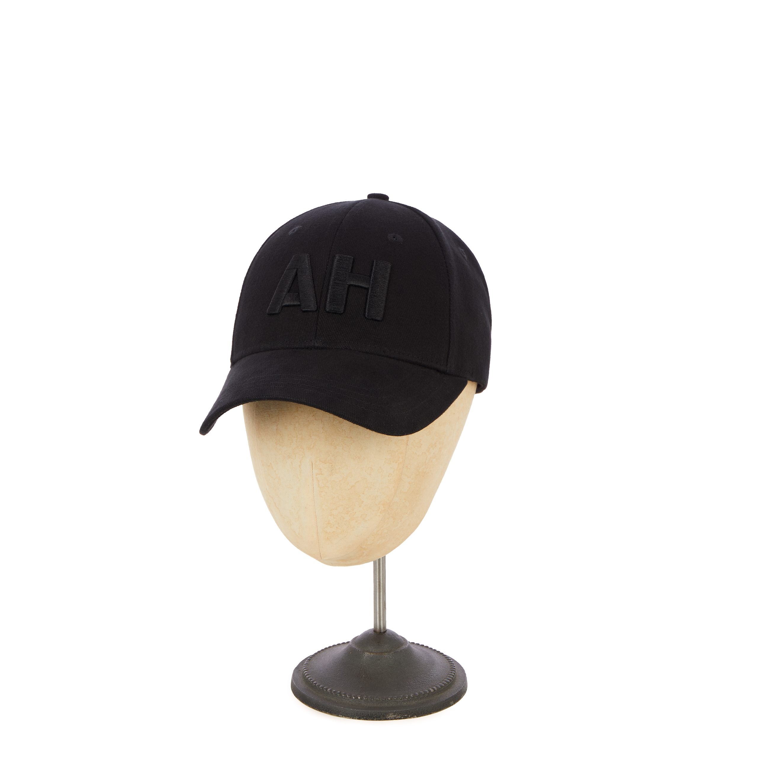 AH Baseball Cap in Black – Alexandra Harper Millinery London