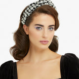 Save Your Love Knotted Headband in Black and White