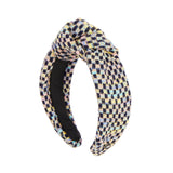 Nobody’s Fool Knotted Headband in Black and Pastels