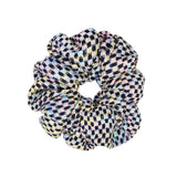 Nobody’s Fool Scrunchie in Black and Pastels