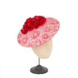 Lonesome Rose Hat in Red