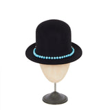 Wild Bunch Felt Derby Hat in Black