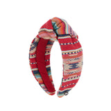 Ancestral Knotted Headband in Red