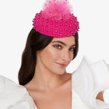 Glistening Charm Hat in Pink