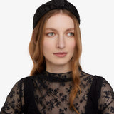 Just A Touch Knotted Headband in Black