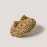 Cosmo Open-weave Straw Hat with Cat Ears