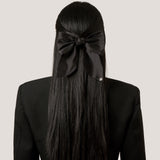 Pretty Bow Barrette and Brooch in Black