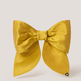 Pretty Bow Barrette and Brooch in Yellow