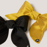 Baby Bow Barrette and Brooch in Yellow