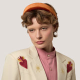 Too Rusty Padded Headband in Brown