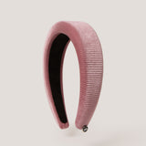 Bara Padded Headband in Rose Pink