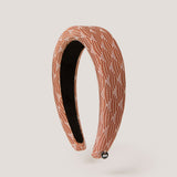 Sunrise Padded Headband in Burnt Orange