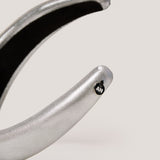 Mitsuki Padded Headband in Silver