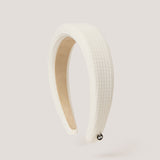 Yuki Padded Headband in Cream