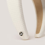 Yuki Padded Headband in Cream