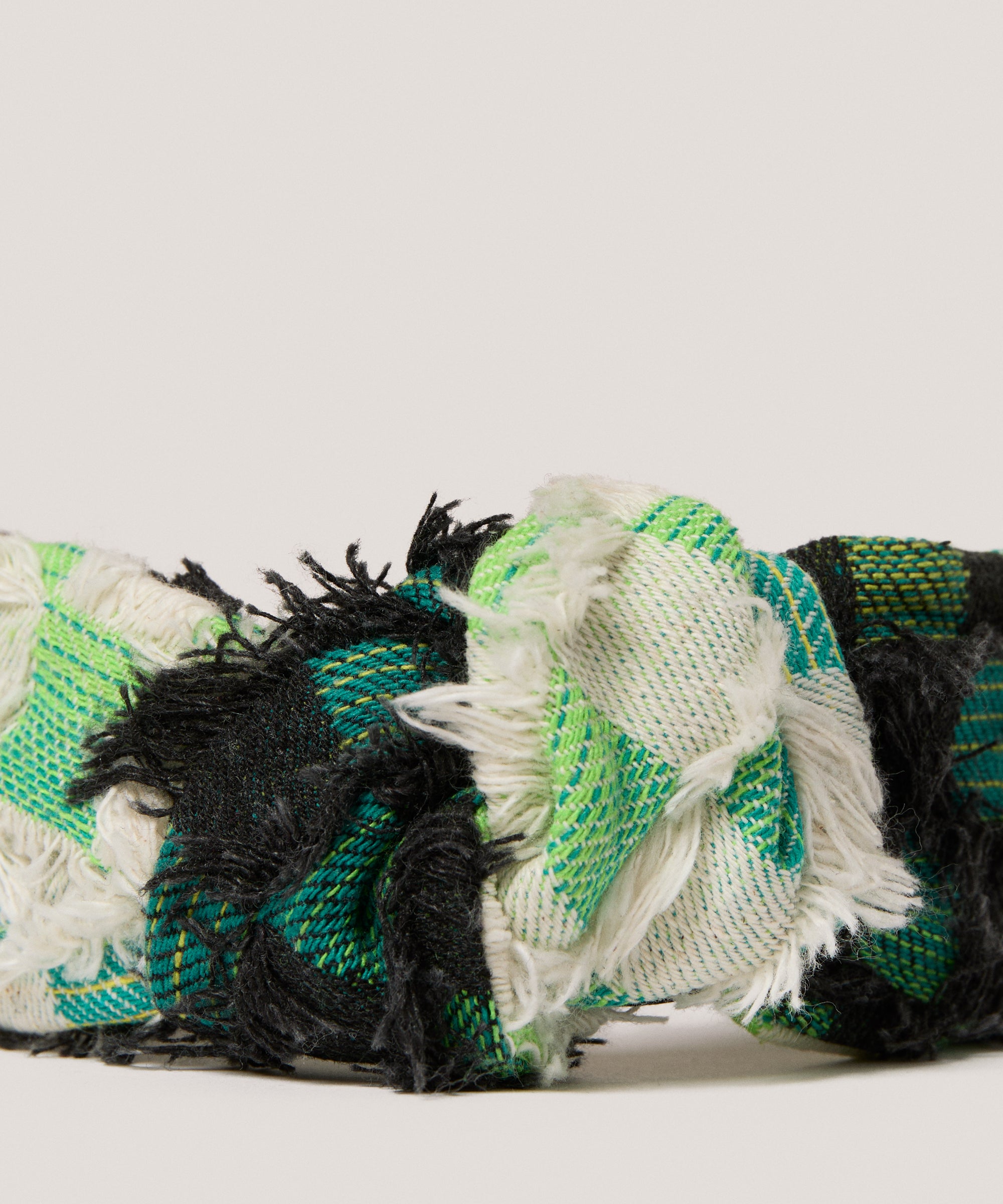 Ichiko Knotted Headband in Black and Multi-Colour