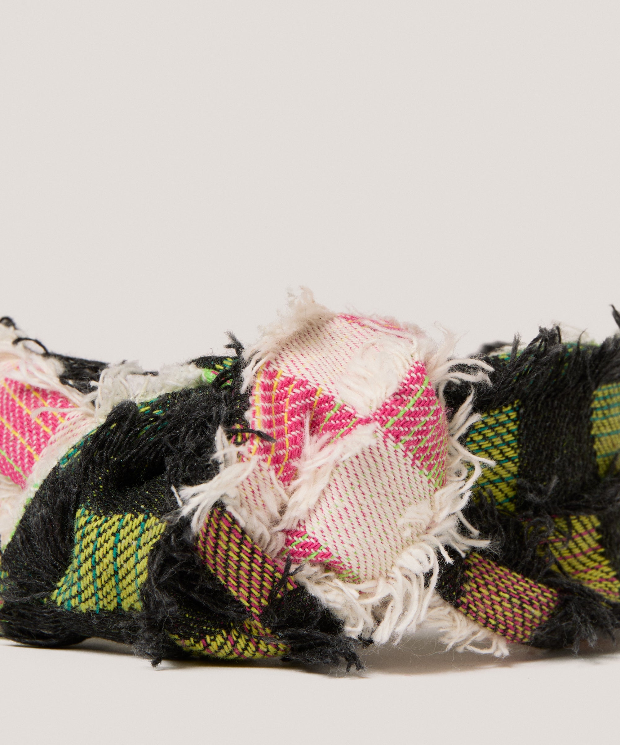 Ichiko Knotted Headband in Black and Multi-Colour