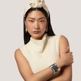 Heightened Knotted Headband in Calico
