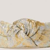 Shine Shine Knotted Headband in Gold and Silver