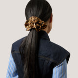 Leopar Scrunchie in Leopard Print