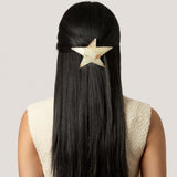 Star Power Hair Barrette in Cream