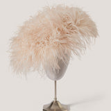 Platter Puff Hat in Cream and Taupe