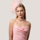 Puff Hat in Baby Pink