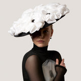 Chorio Hat in Black and White