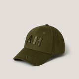 AH Baseball Cap in Olive Green
