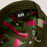 AH Baseball Cap in Olive Green