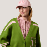 AH Baseball Cap in Pale Pink