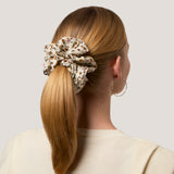 Haru Scrunchie in Cream Floral