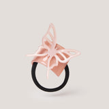 Petalouda Hair Band with Butterfly in Dusty Pink