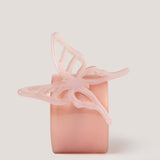 Petalouda Hair Band with Butterfly in Dusty Pink
