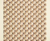 Silk/Wool Blend Scarf in Browns - Image 2