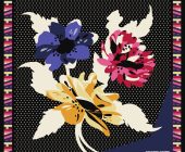 Silk Twill Scarf in Flower Child - Image 2
