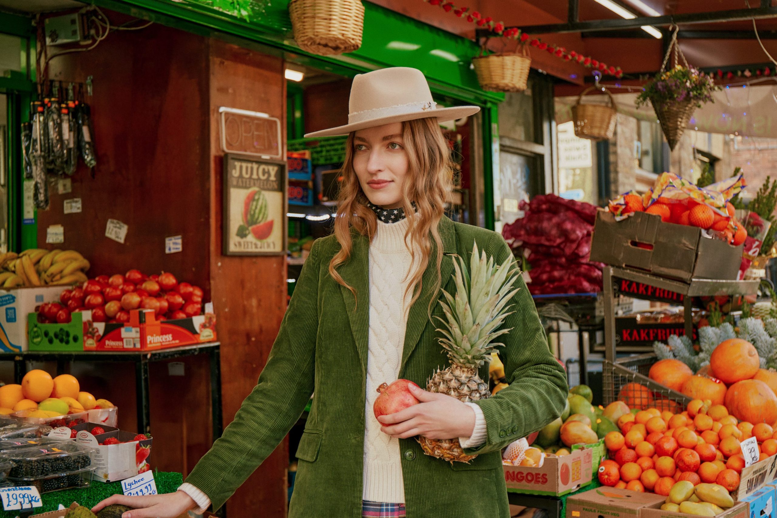Wool Fedora - Chalk Cream - Image 3